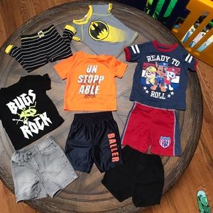 💥8pc boys ☀️ bundle Lot sz 12-18 mos💥